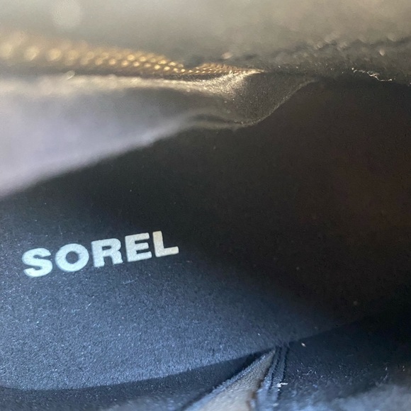 Sorel Joan of Arctic Wedge Zip-Up Ankle Boot Suede Leather Waterproof Bootie 9 - Picture 6 of 8